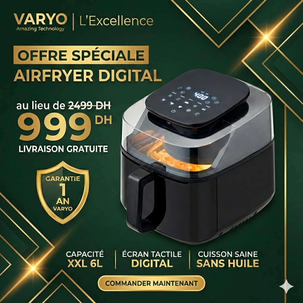 Airfryer Digital Azatech AF-A1